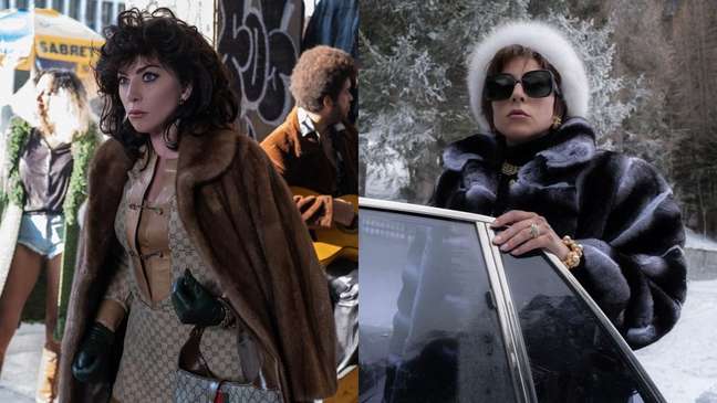 Os looks de Lady Gaga para divulgar seu novo filme: Casa Gucci